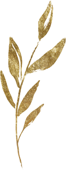 gold leaves illustration